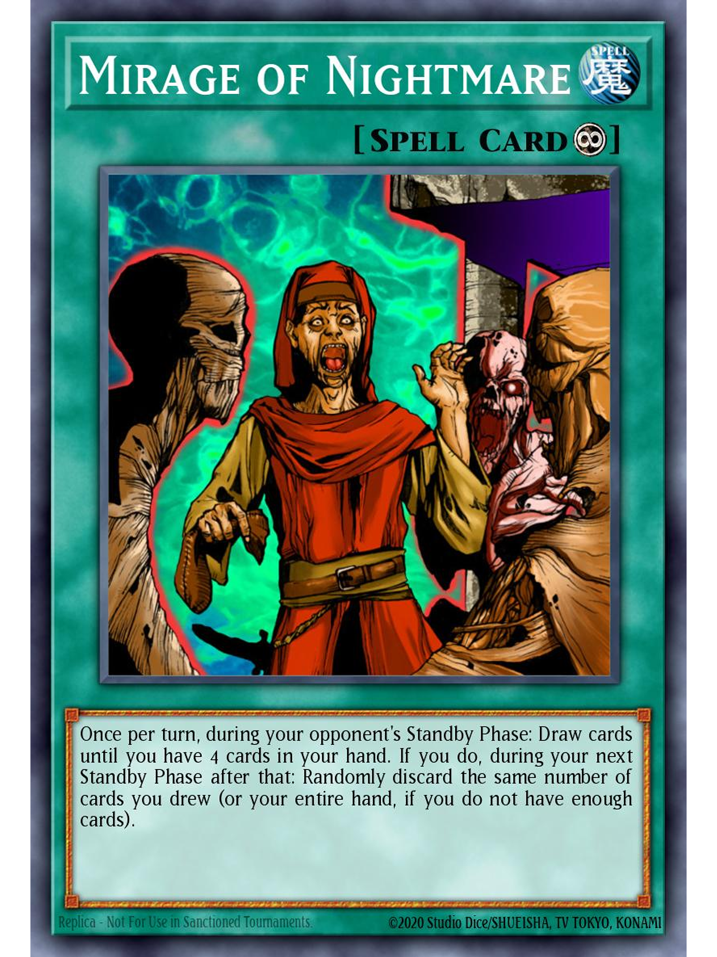 Mirage of Nightmare - SBC2-ENG09 - Prismatic Secret Rare 1st Edition 1