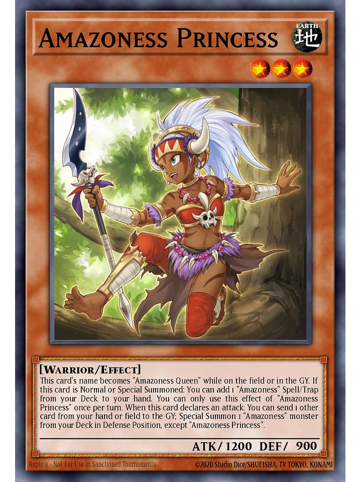 Amazoness Princess - SBC2-ENH09 - Prismatic Secret Rare 1st Edition 1