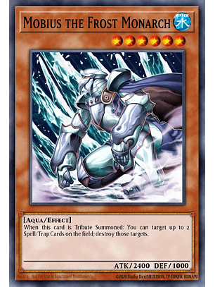 Mobius the Frost Monarch - SBC2-ENI21 - Prismatic Secret Rare 1st Edition