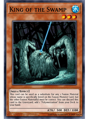 King of the Swamp - SBC2-ENI23 - Prismatic Secret Rare 1st Edition