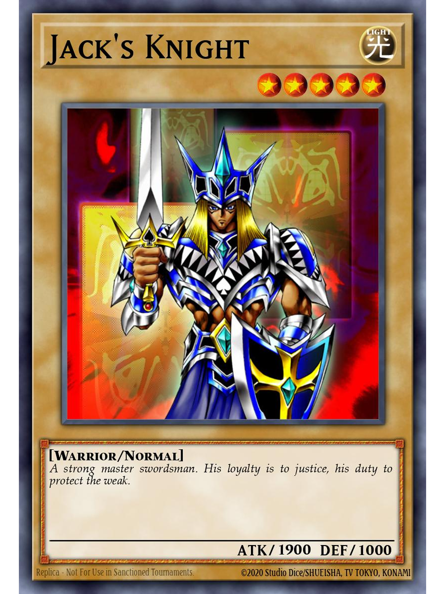 Jack's Knight - SBC2-ENA04 - Common 1st Edition 1