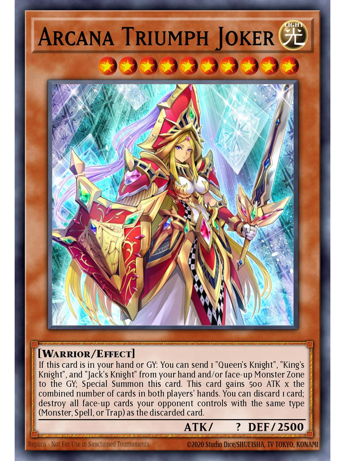 Arcana Triumph Joker - SBC2-ENA07 - Common 1st Edition 1