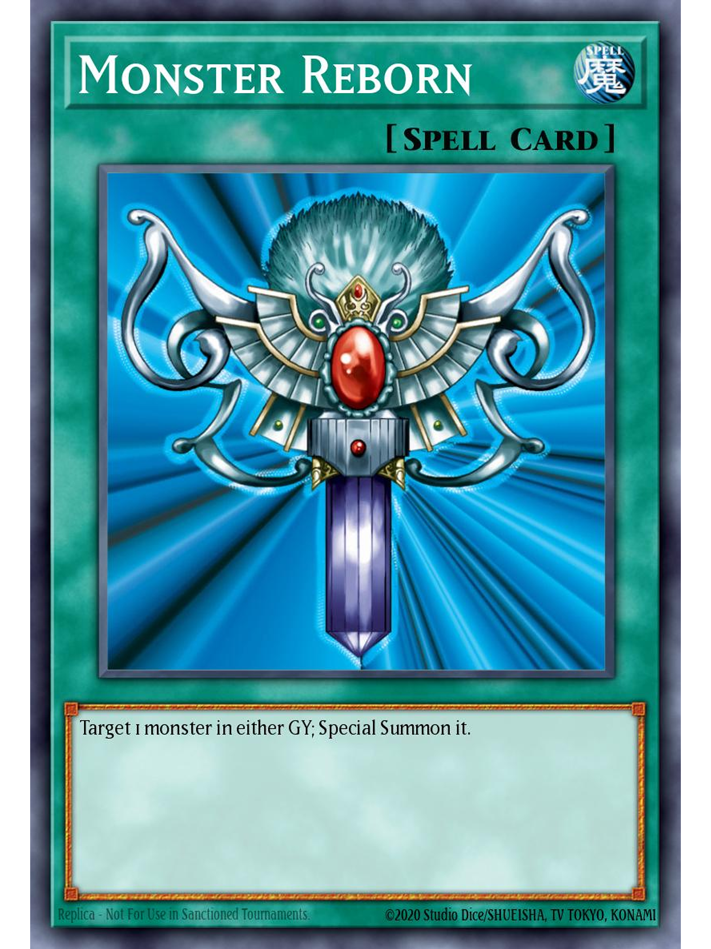 Monster Reborn - SBC2-ENA15 - Common 1st Edition 1