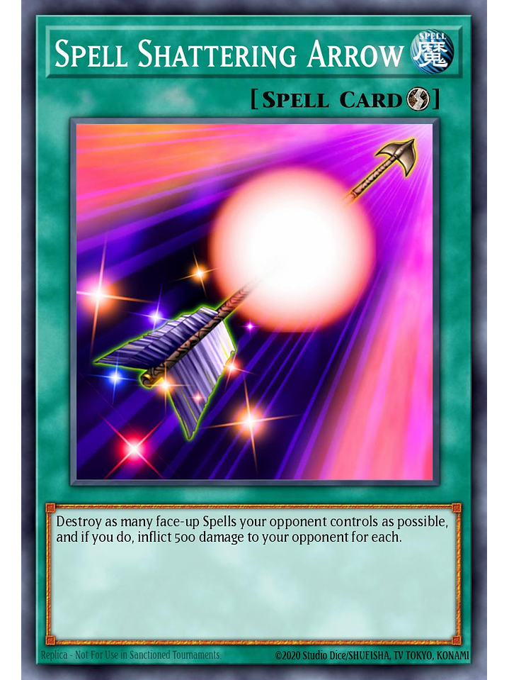 Spell Shattering Arrow - SBC2-ENA17 - Common 1st Edition 1
