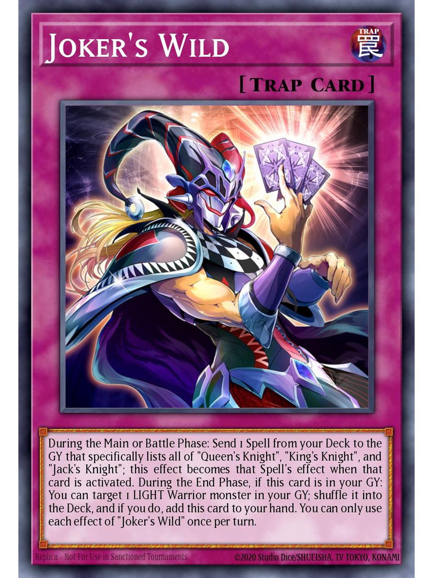 Joker's Wild - SBC2-ENA18 - Common 1st Edition 1