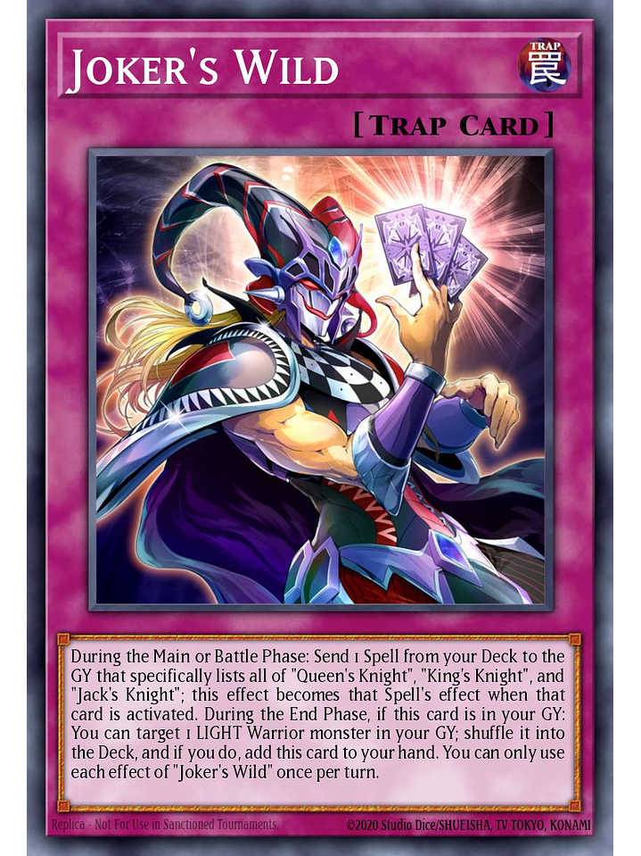 Joker's Wild - SBC2-ENA18 - Common 1st Edition 1