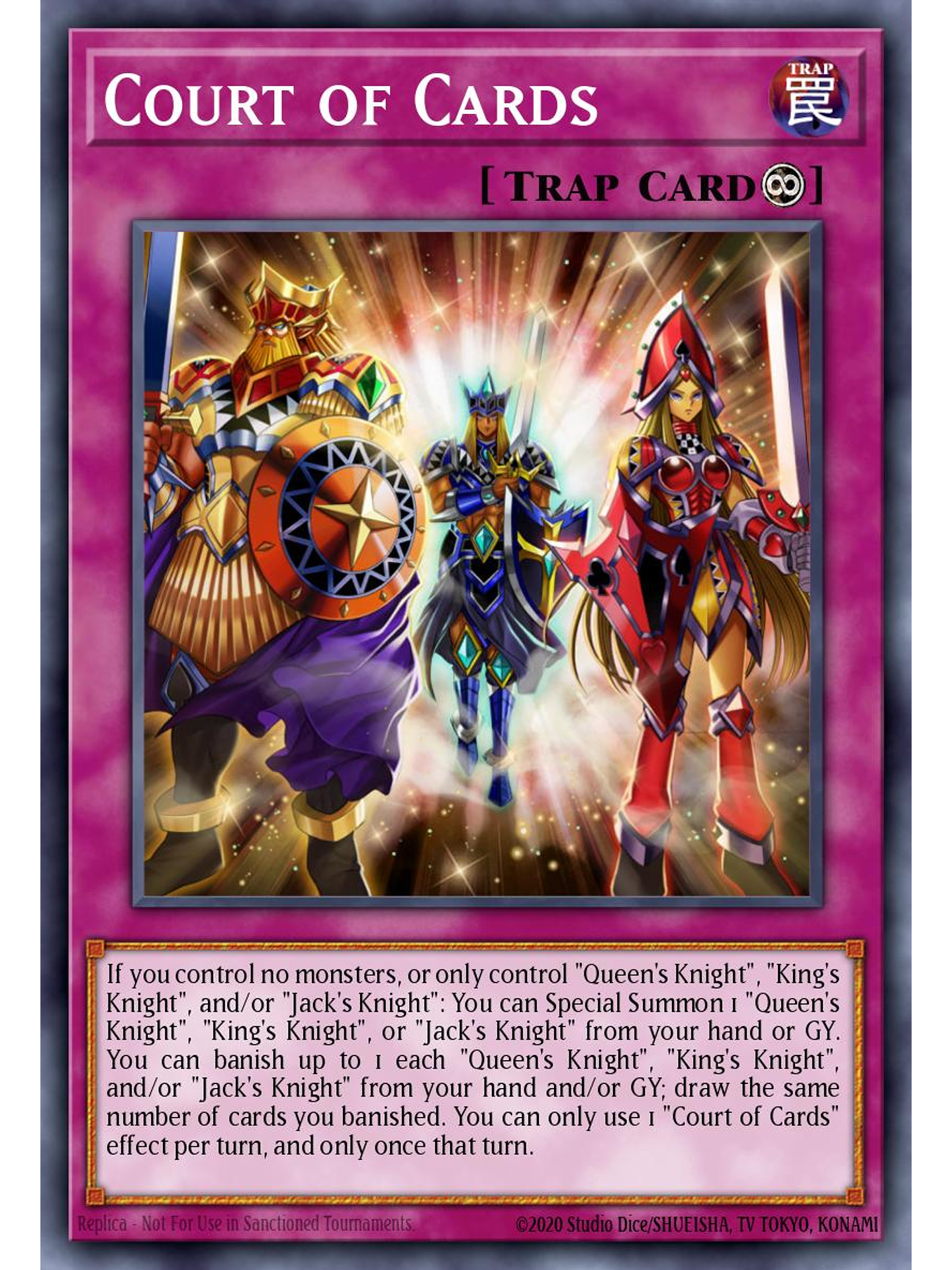 Court of Cards - SBC2-ENA19 - Common 1st Edition 1