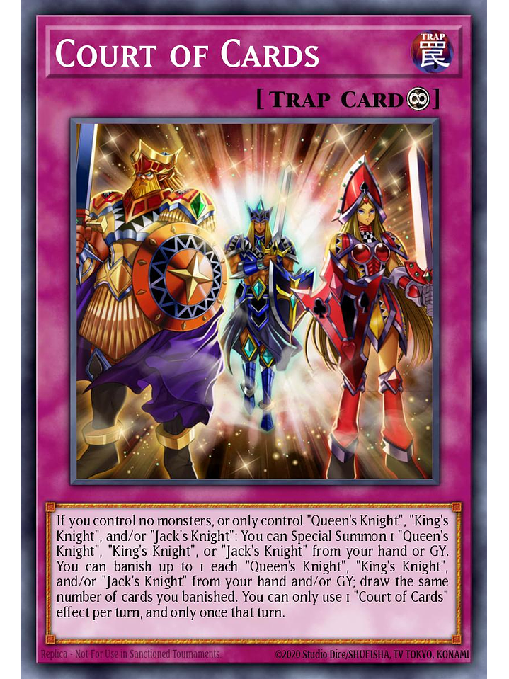 Court of Cards - SBC2-ENA19 - Common 1st Edition 1