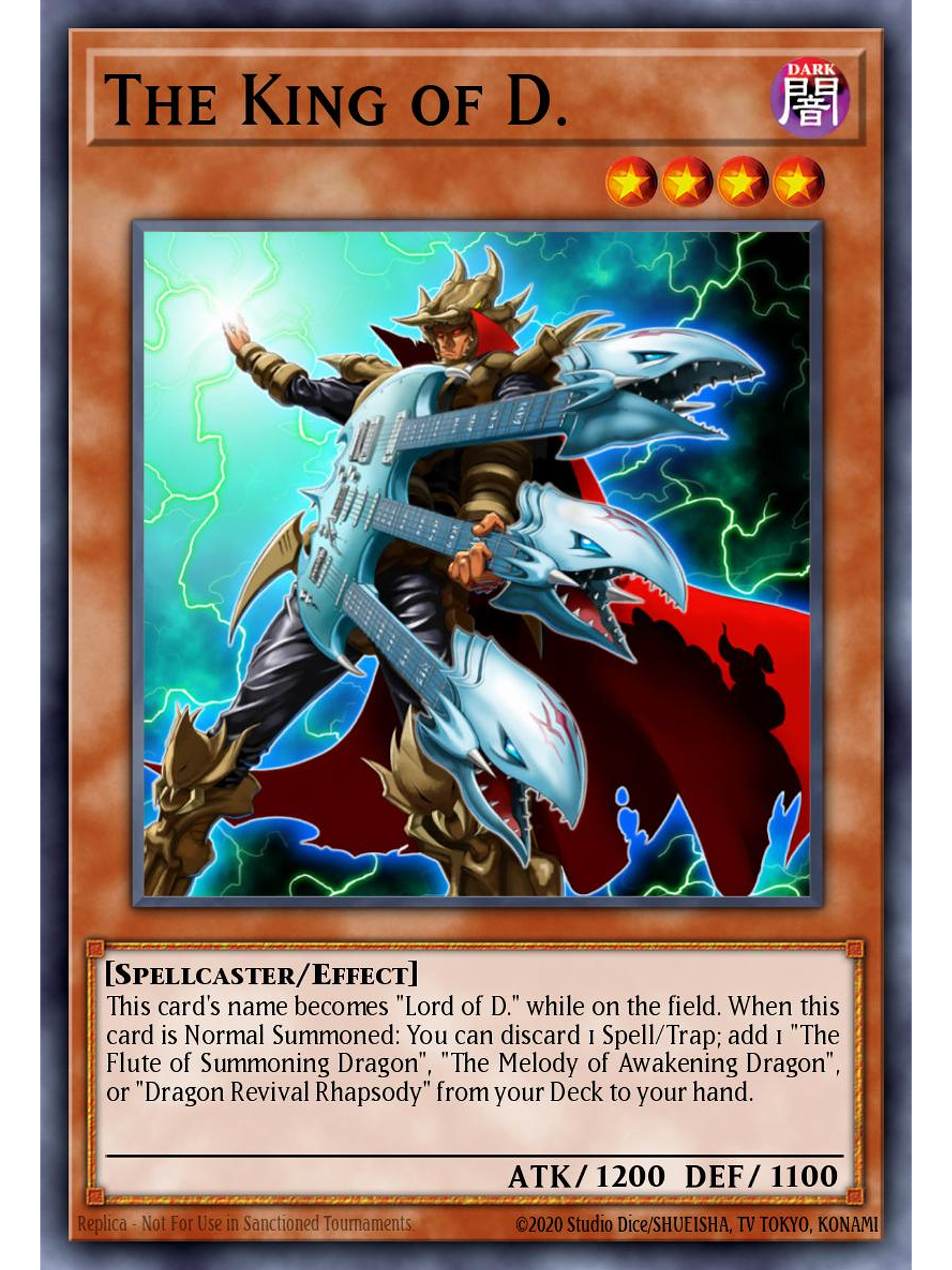 The King of D. - SBC2-ENB03 - Common 1st Edition 1