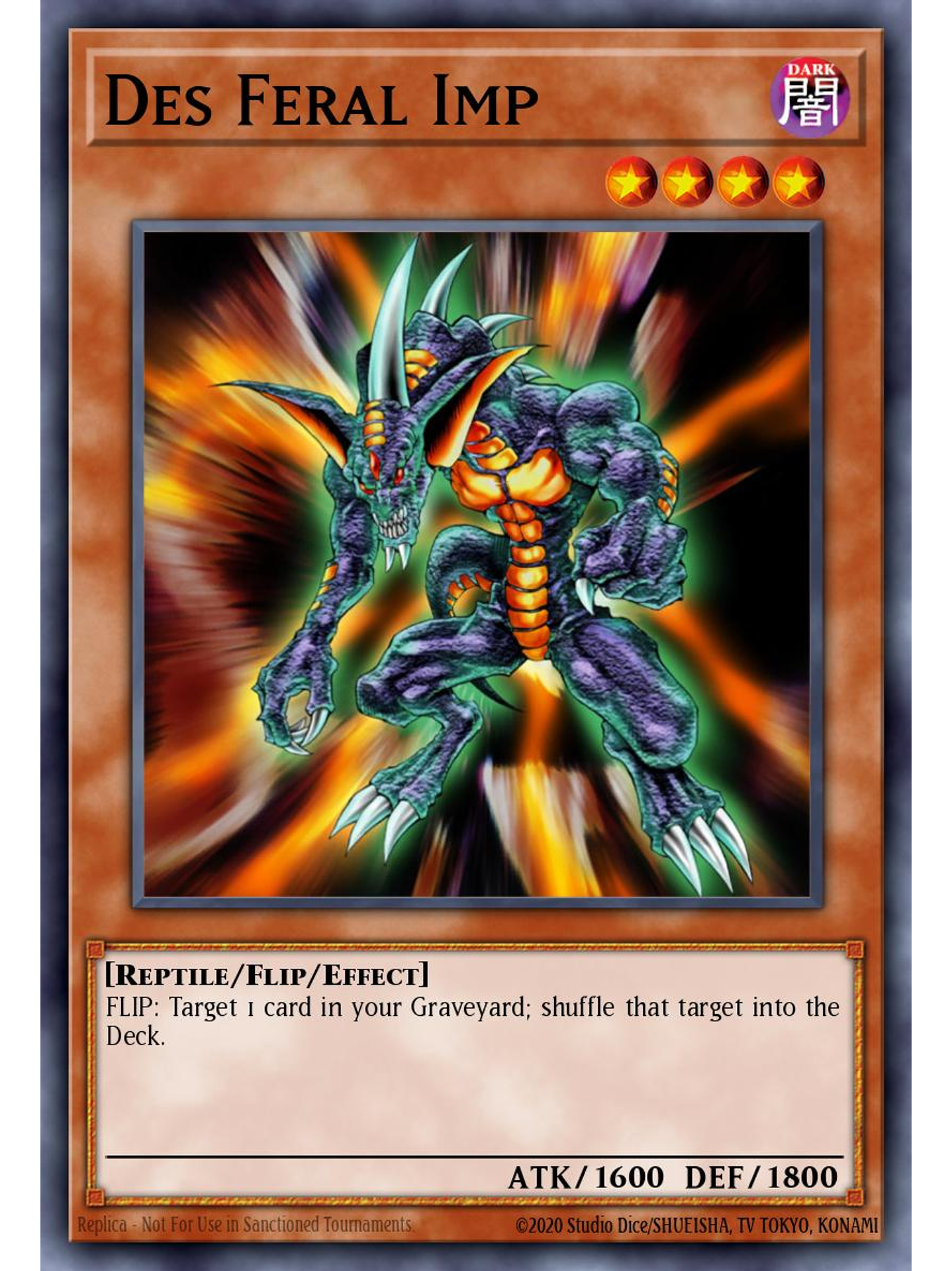 Des Feral Imp - SBC2-ENB04 - Common 1st Edition 1