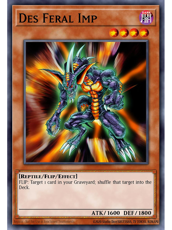 Des Feral Imp - SBC2-ENB04 - Common 1st Edition 1