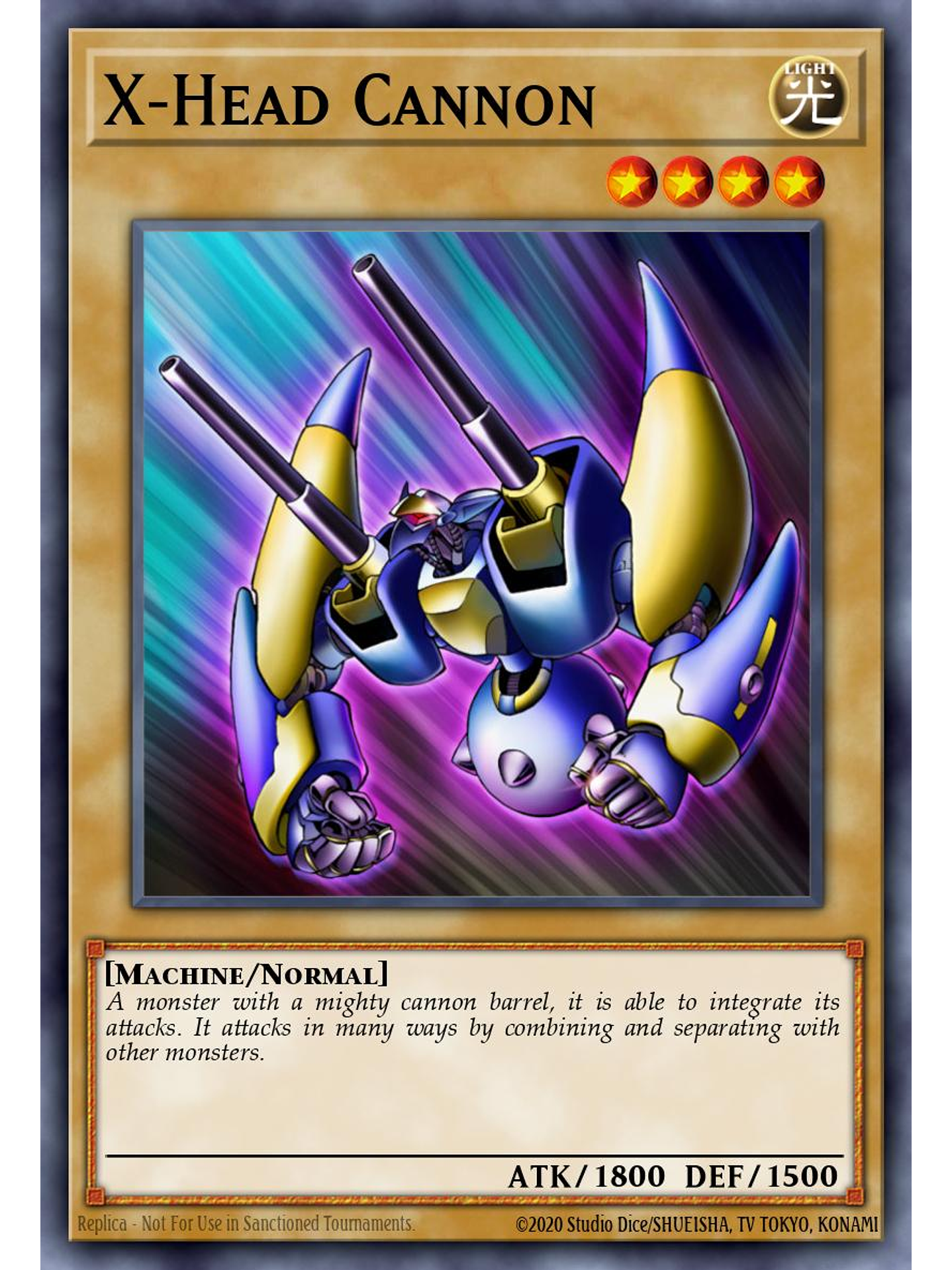 X-Head Cannon - SBC2-ENB07 - Common 1st Edition 1