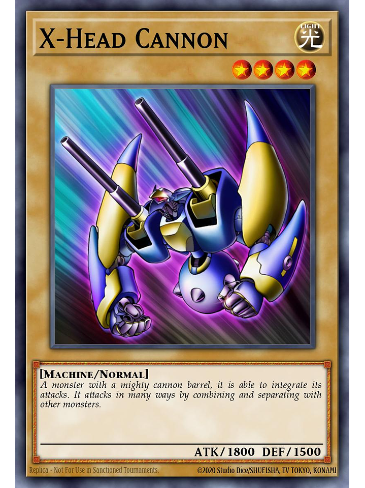 X-Head Cannon - SBC2-ENB07 - Common 1st Edition 1