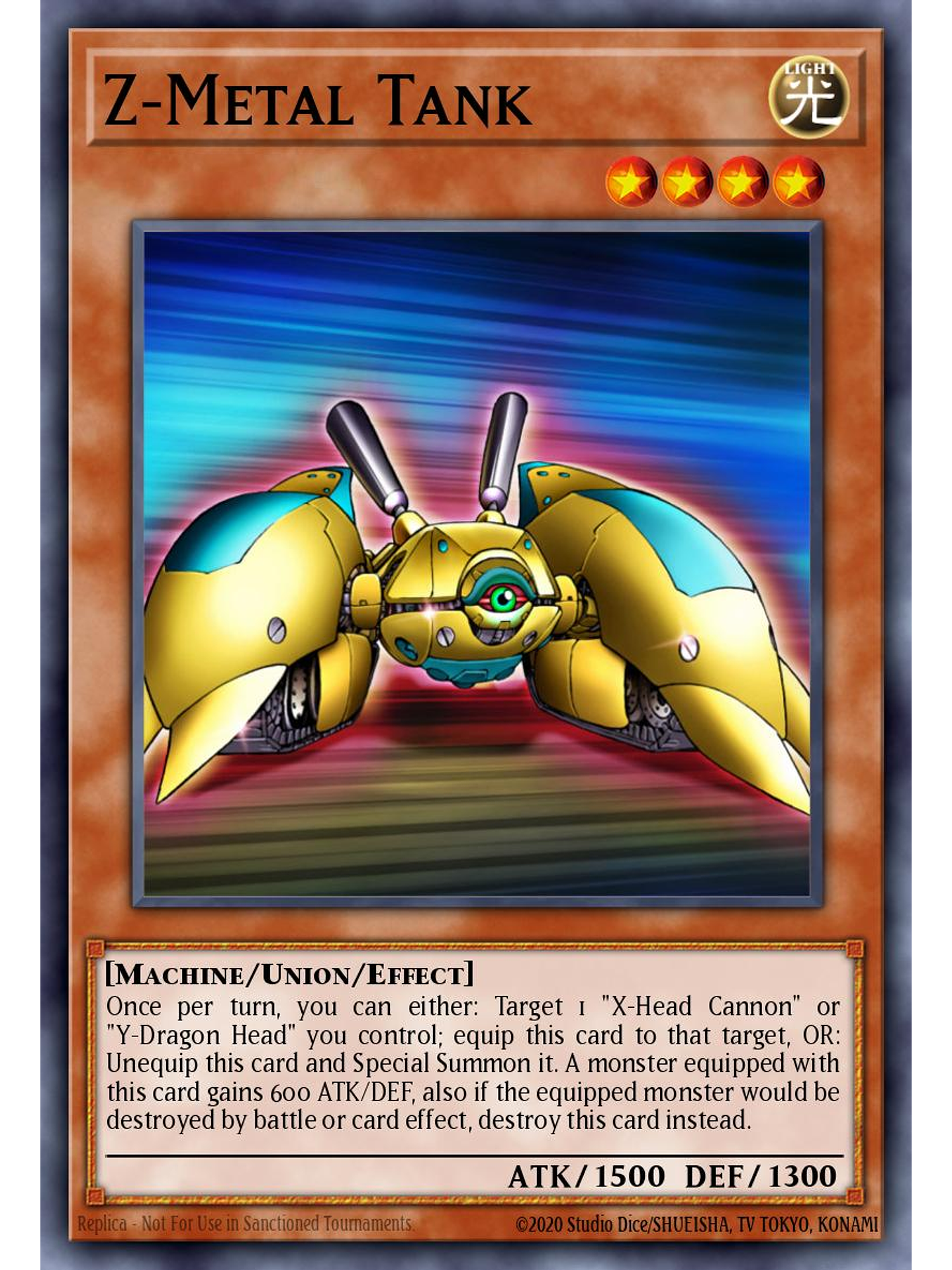 Z-Metal Tank - SBC2-ENB09 - Common 1st Edition 1