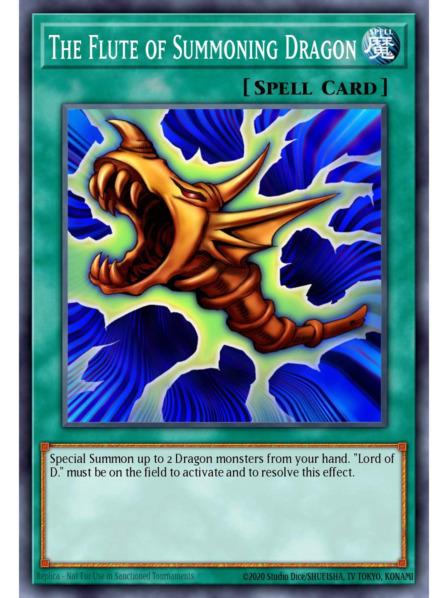 The Flute of Summoning Dragon - SBC2-ENB13 - Common 1st Edition 1