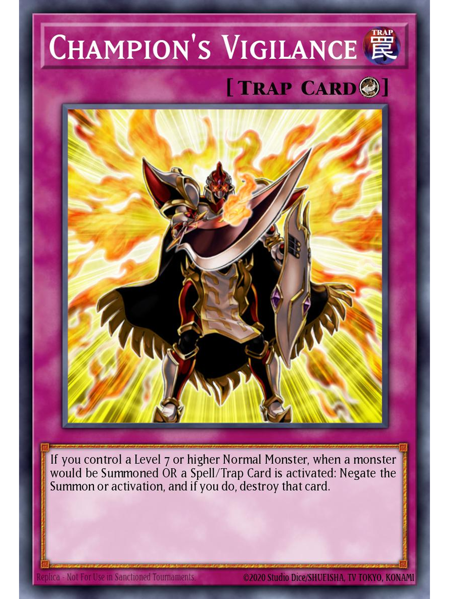 Champion's Vigilance - SBC2-ENB19 - Common 1st Edition 1