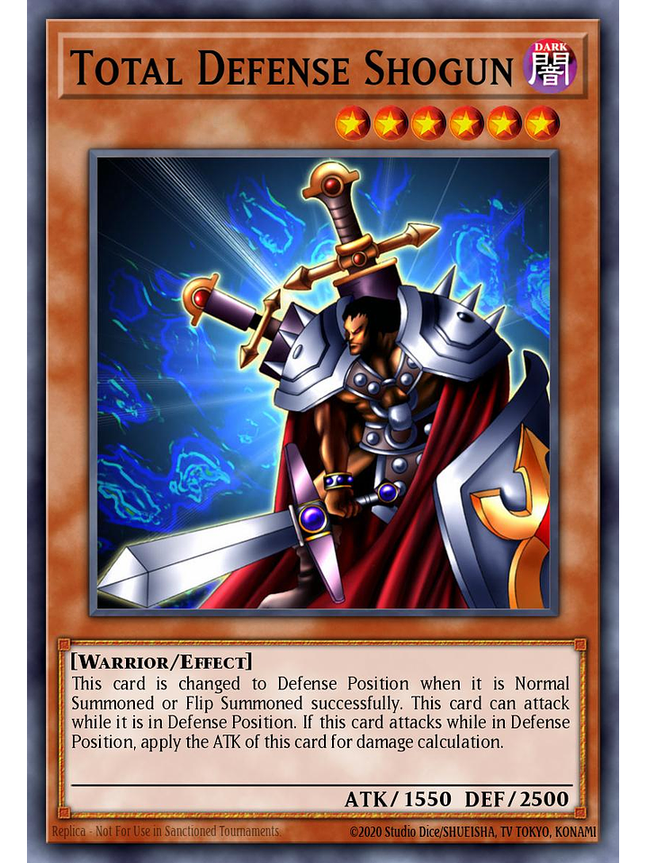 Total Defense Shogun - SBC2-ENC02 - Common 1st Edition 1