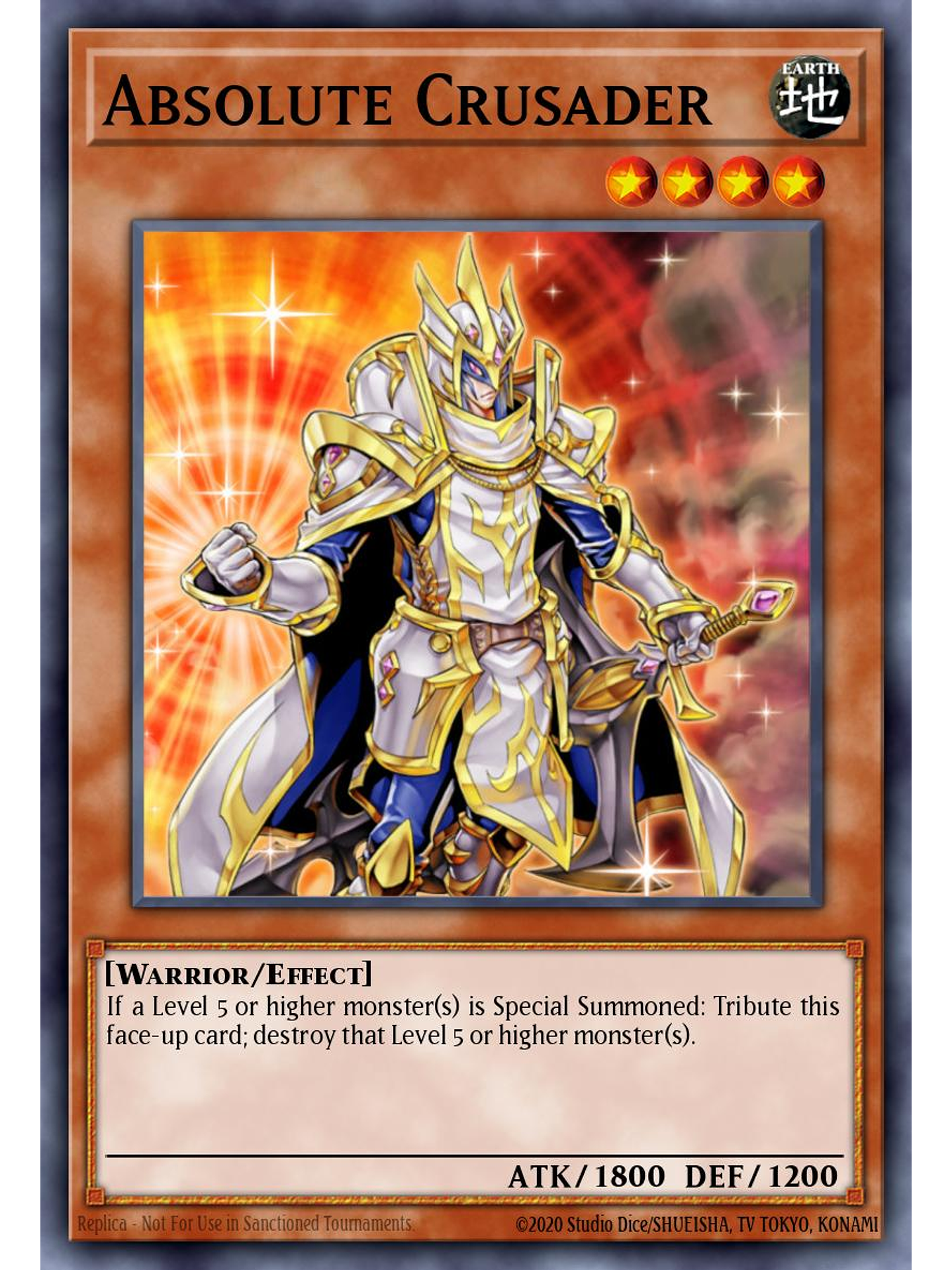 Absolute Crusader - SBC2-ENC04 - Common 1st Edition 1