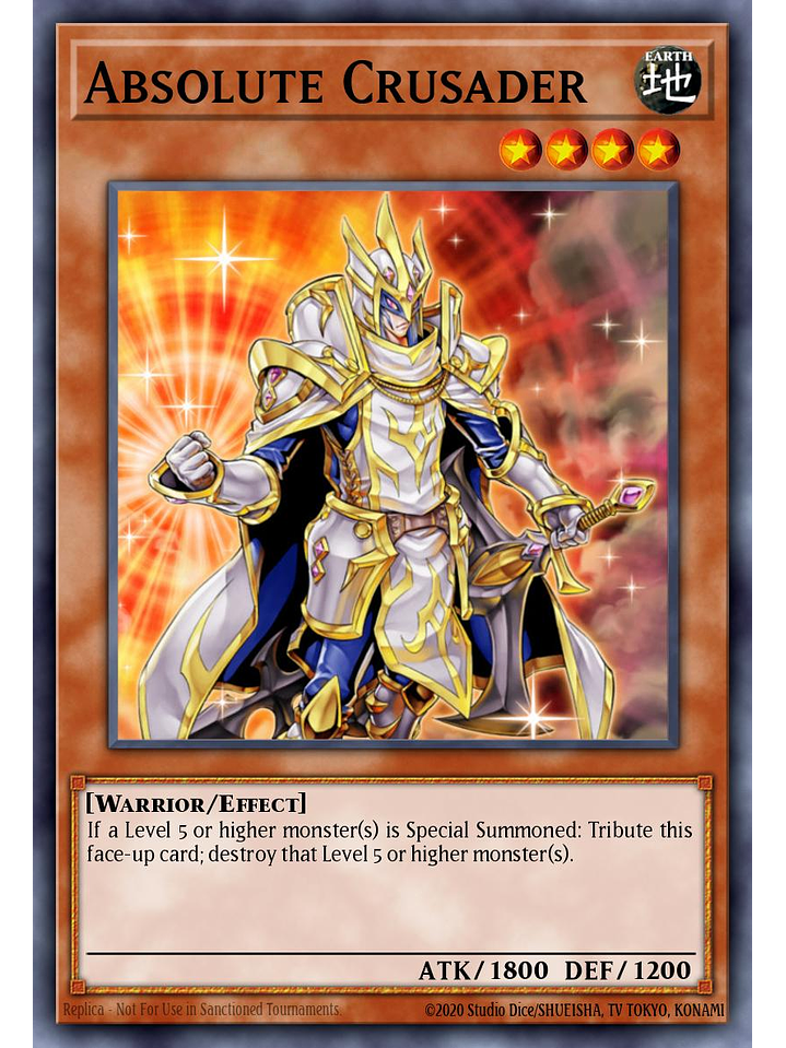 Absolute Crusader - SBC2-ENC04 - Common 1st Edition 1