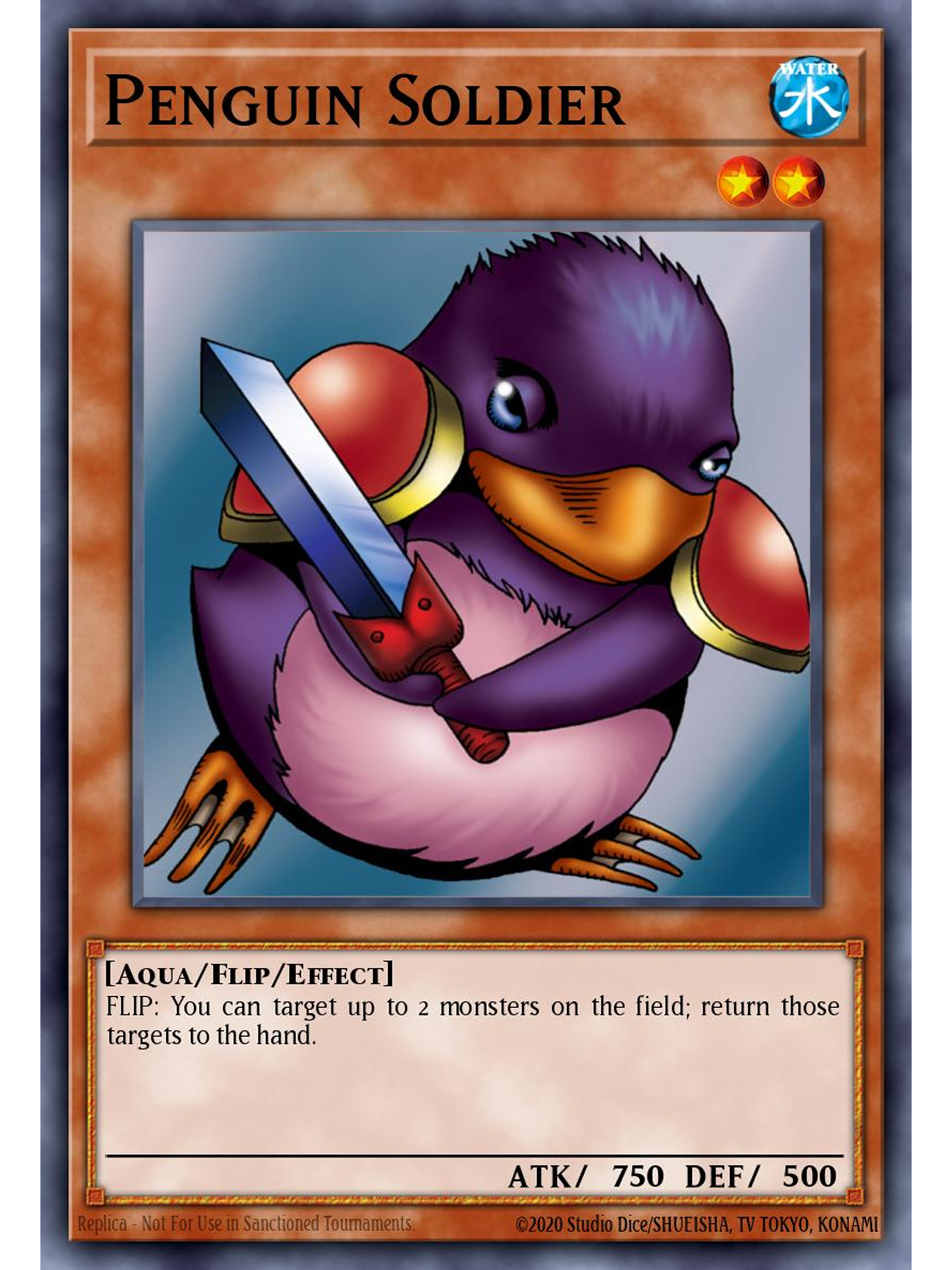 Penguin Soldier - SBC2-ENC07 - Common 1st Edition 1