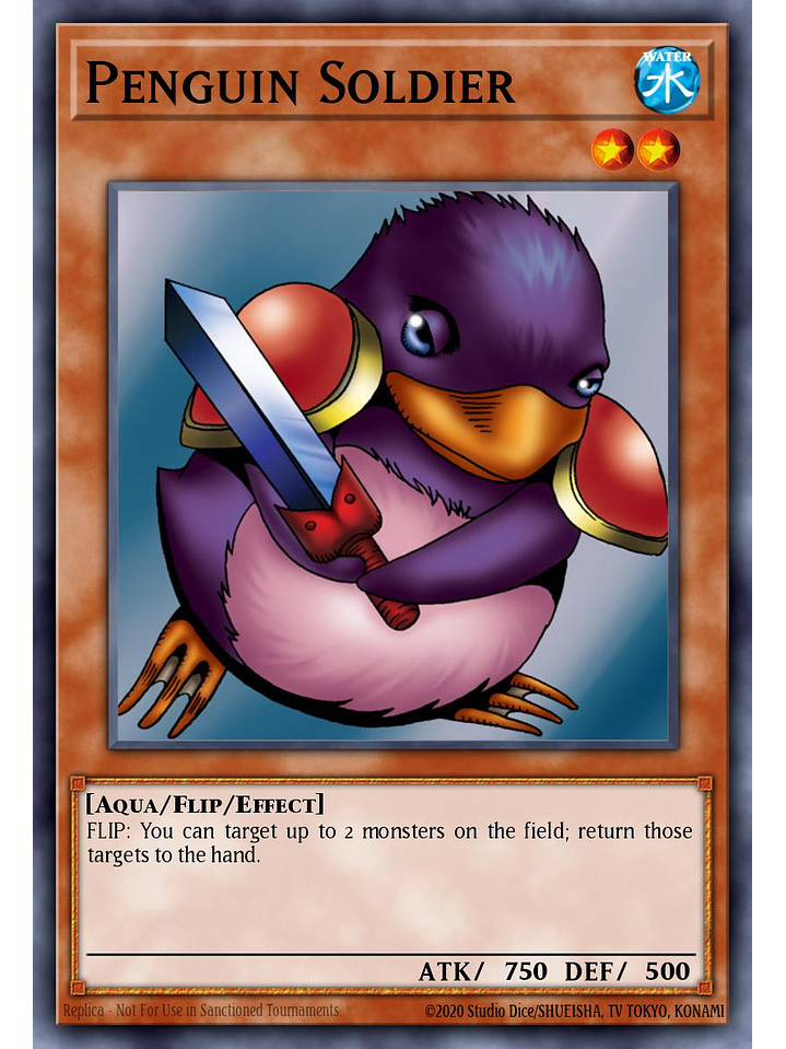 Penguin Soldier - SBC2-ENC07 - Common 1st Edition 1