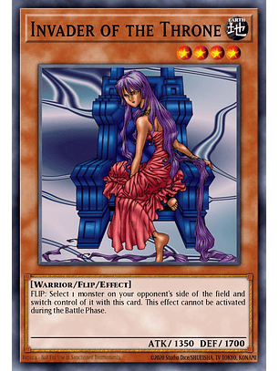 Invader of the Throne - SBC2-ENC09 - Common 1st Edition