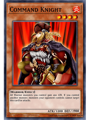 Command Knight - SBC2-ENC10 - Common 1st Edition