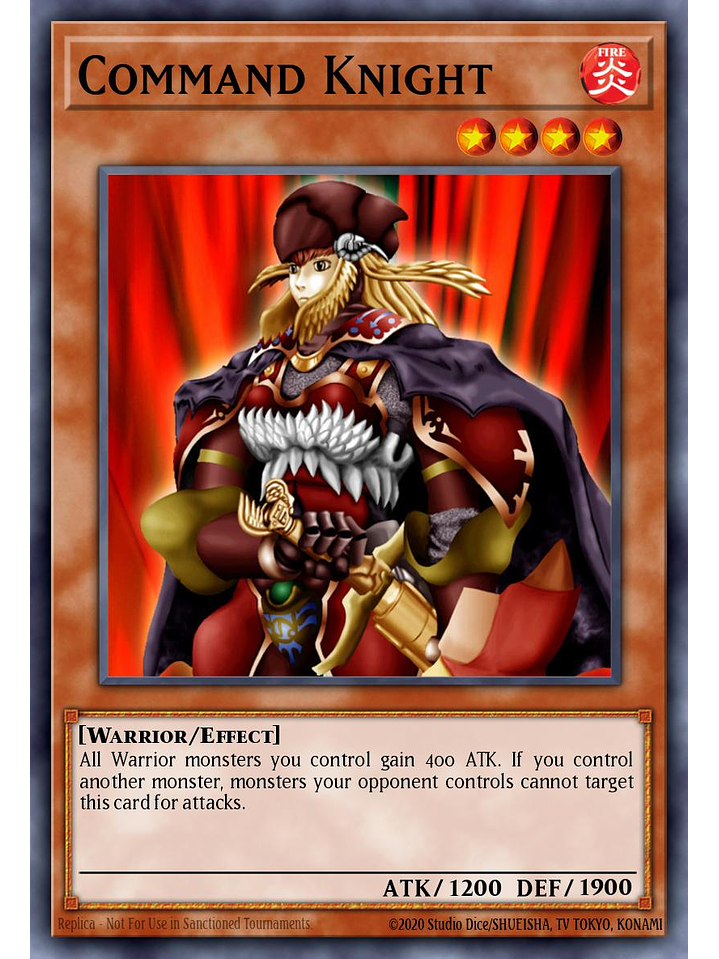 Command Knight - SBC2-ENC10 - Common 1st Edition 1