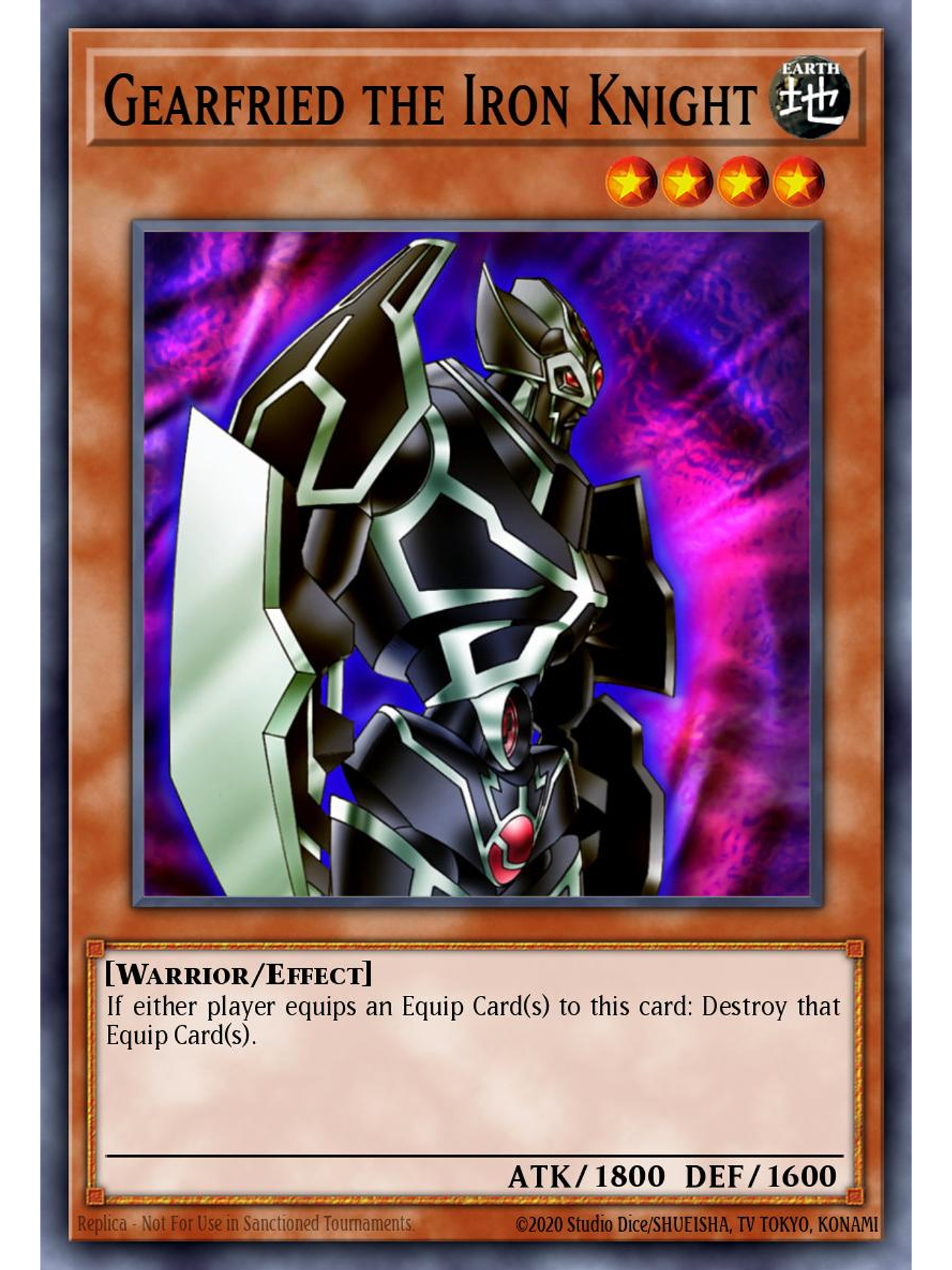 Gearfried the Iron Knight - SBC2-ENC11 - Common 1st Edition 1