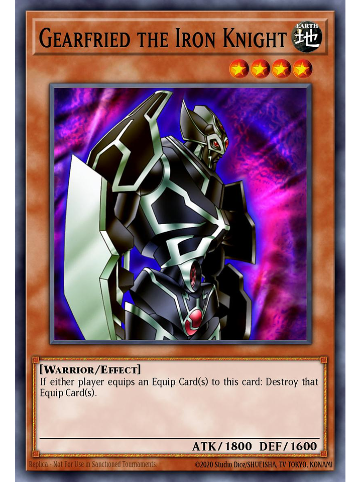 Gearfried the Iron Knight - SBC2-ENC11 - Common 1st Edition 1