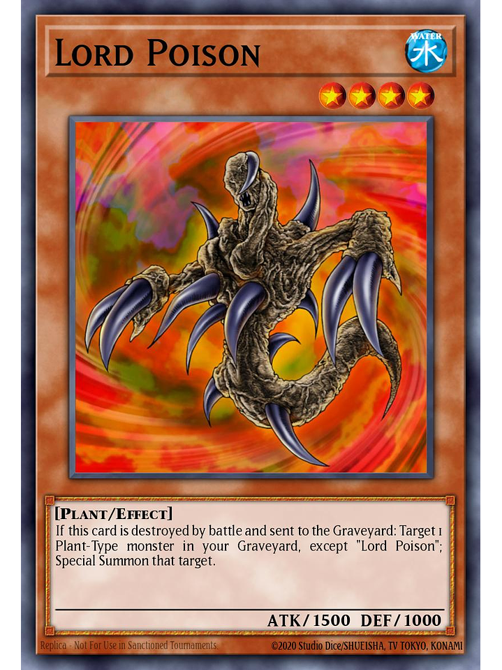 Lord Poison - SBC2-END06 - Common 1st Edition 1