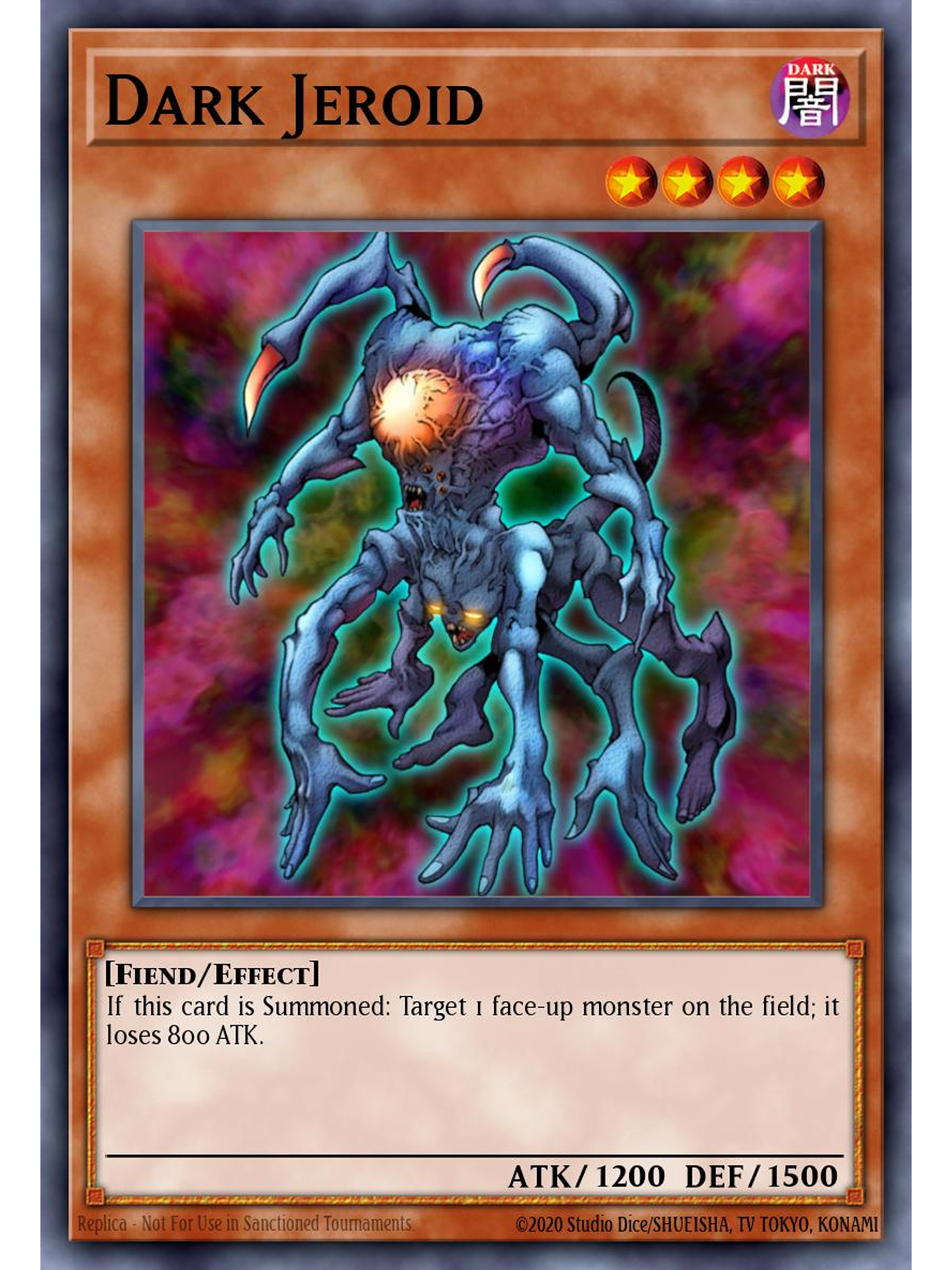 Dark Jeroid - SBC2-END12 - Common 1st Edition 1