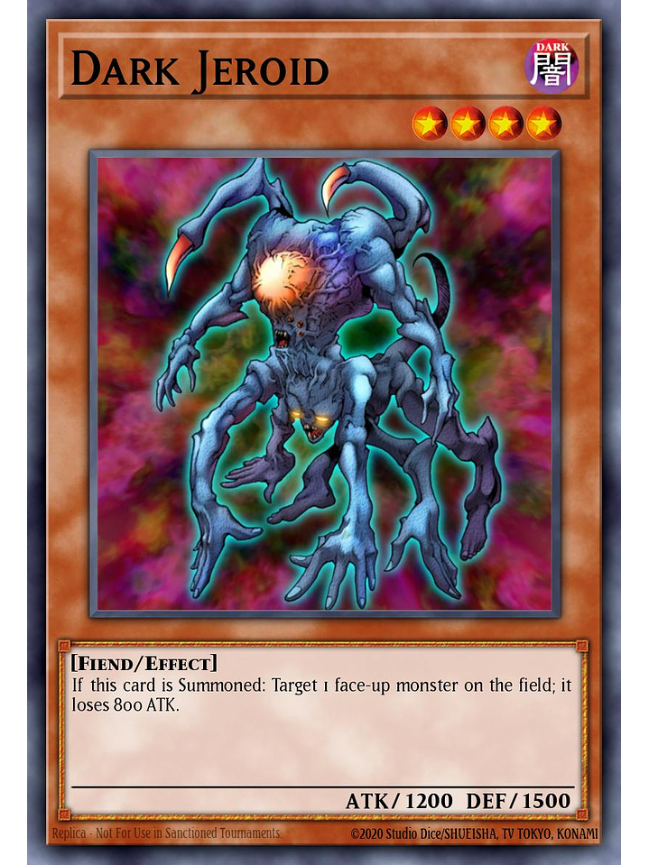 Dark Jeroid - SBC2-END12 - Common 1st Edition 1