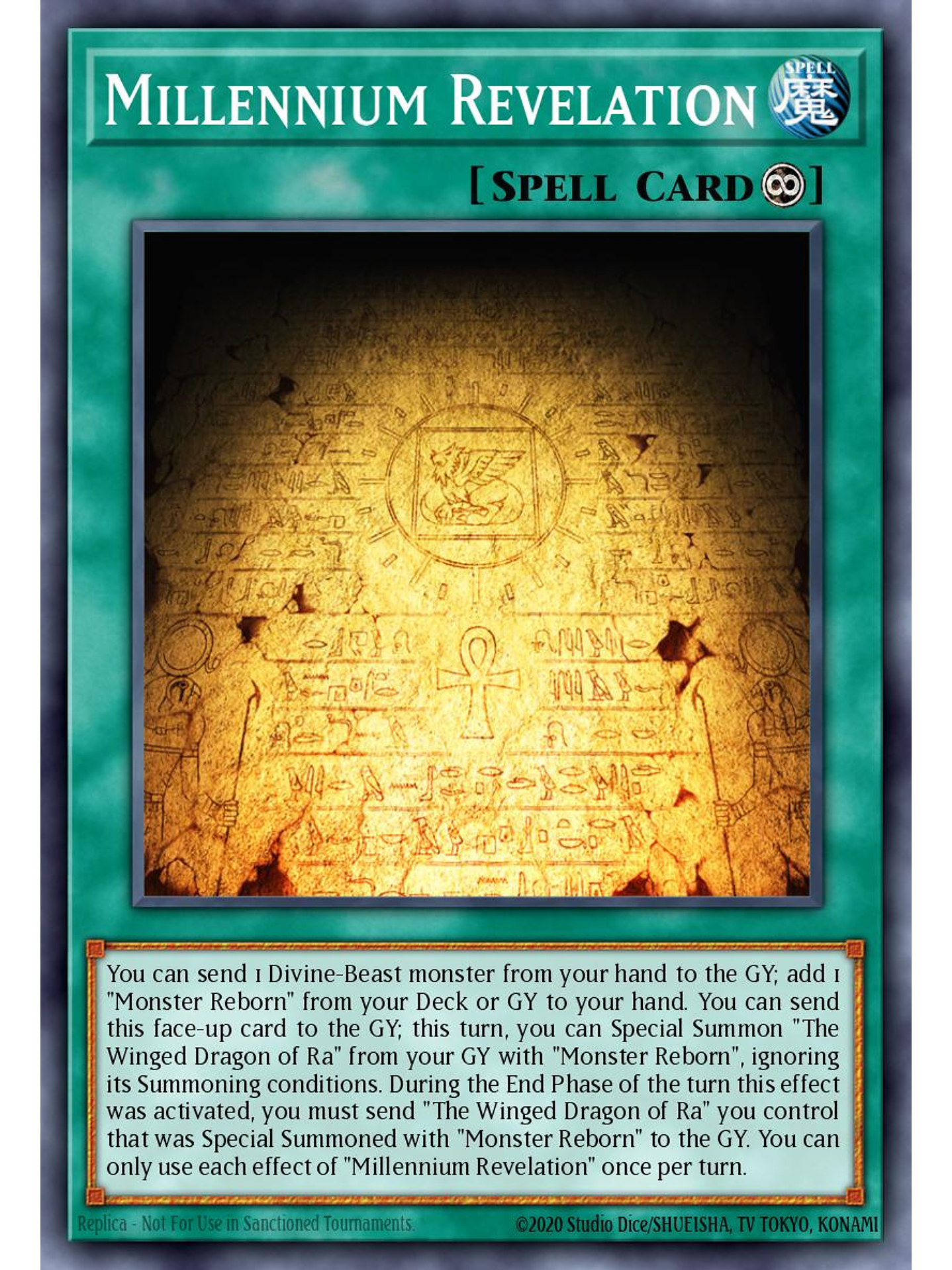 Millennium Revelation - SBC2-END15 - Common 1st Edition 1