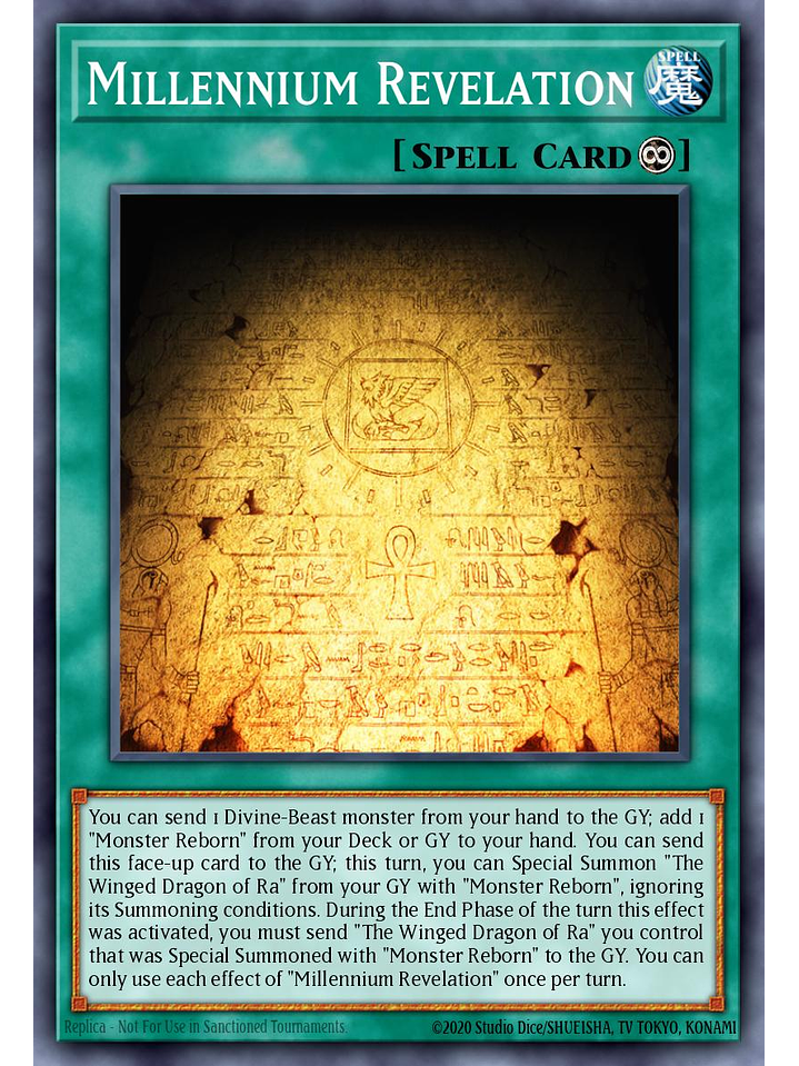 Millennium Revelation - SBC2-END15 - Common 1st Edition 1