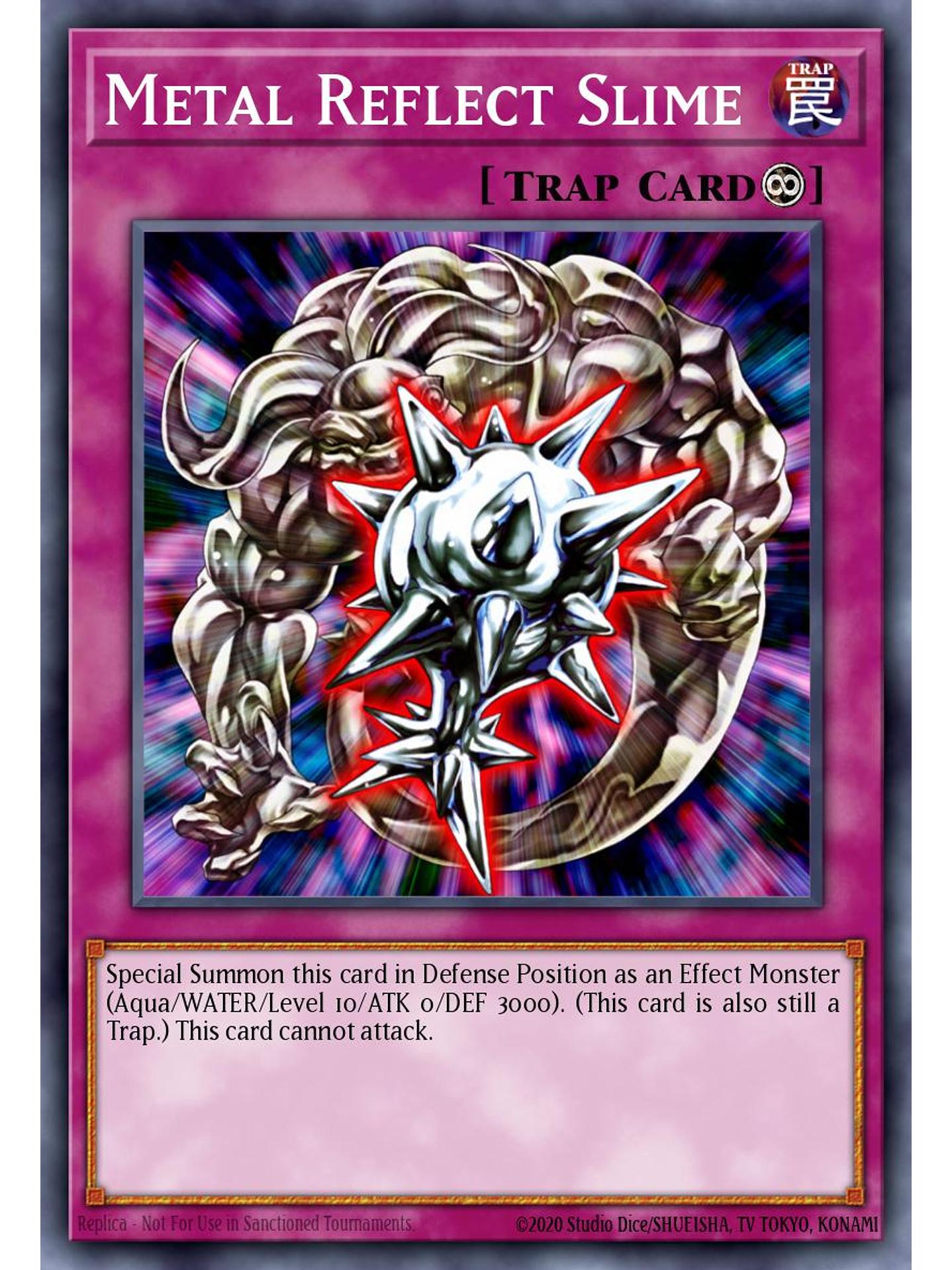 Metal Reflect Slime - SBC2-END22 - Common 1st Edition 1