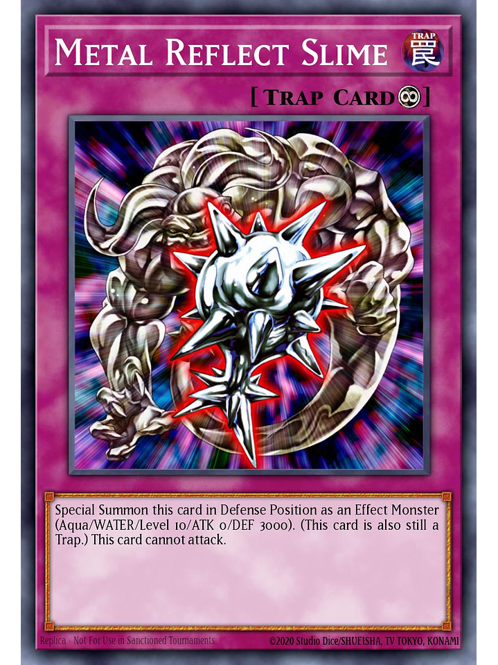 Metal Reflect Slime - SBC2-END22 - Common 1st Edition 1