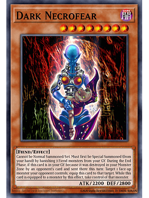 Dark Necrofear - SBC2-ENE01 - Common 1st Edition