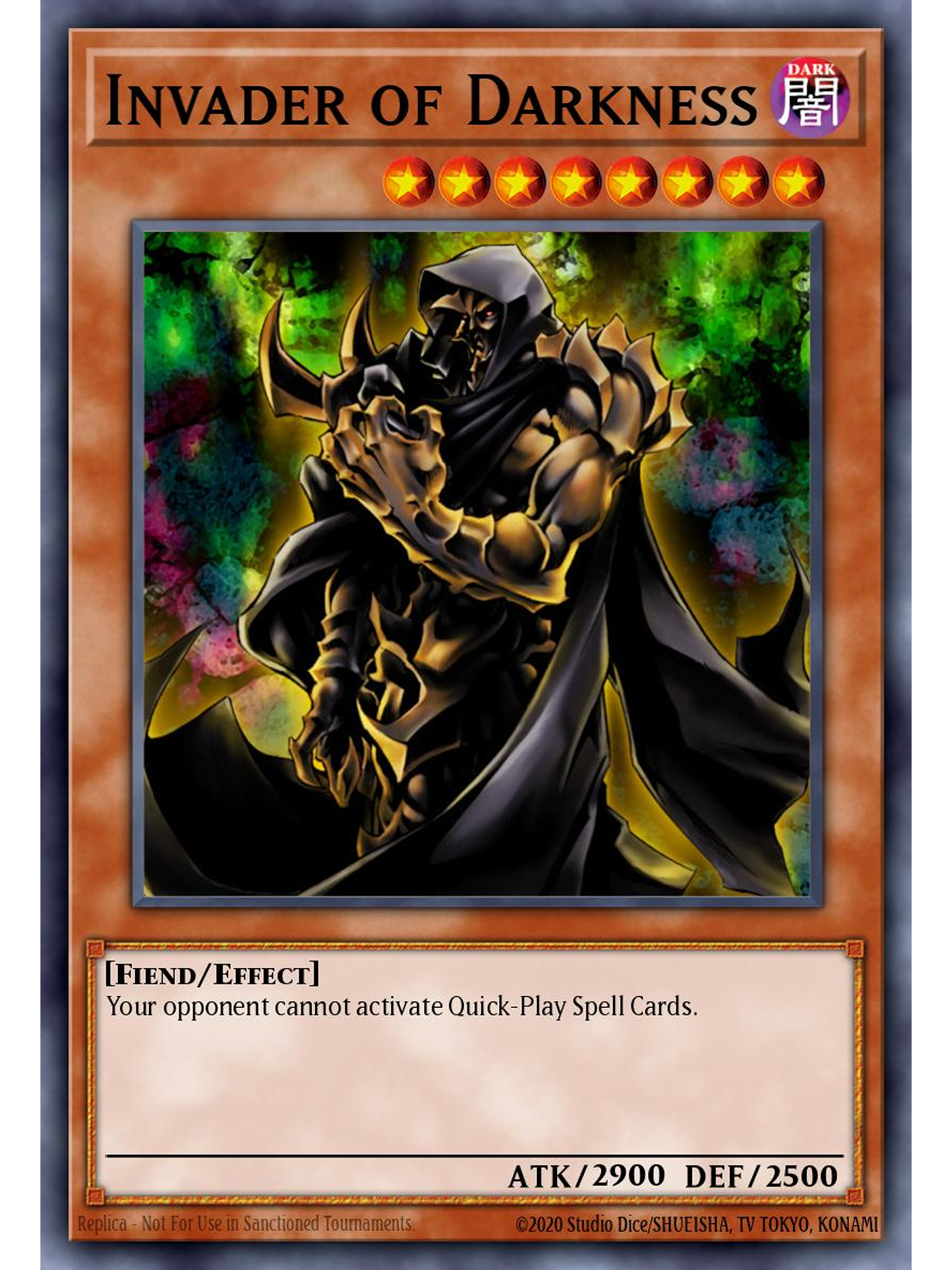 Invader of Darkness - SBC2-ENE03 - Common 1st Edition 1