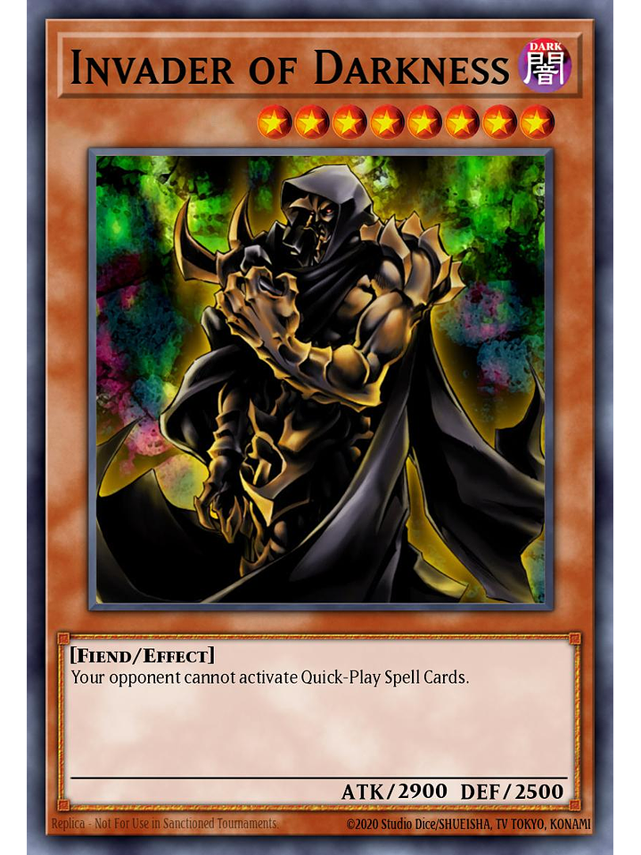 Invader of Darkness - SBC2-ENE03 - Common 1st Edition 1