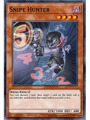 Snipe Hunter - SBC2-ENE05 - Common 1st Edition