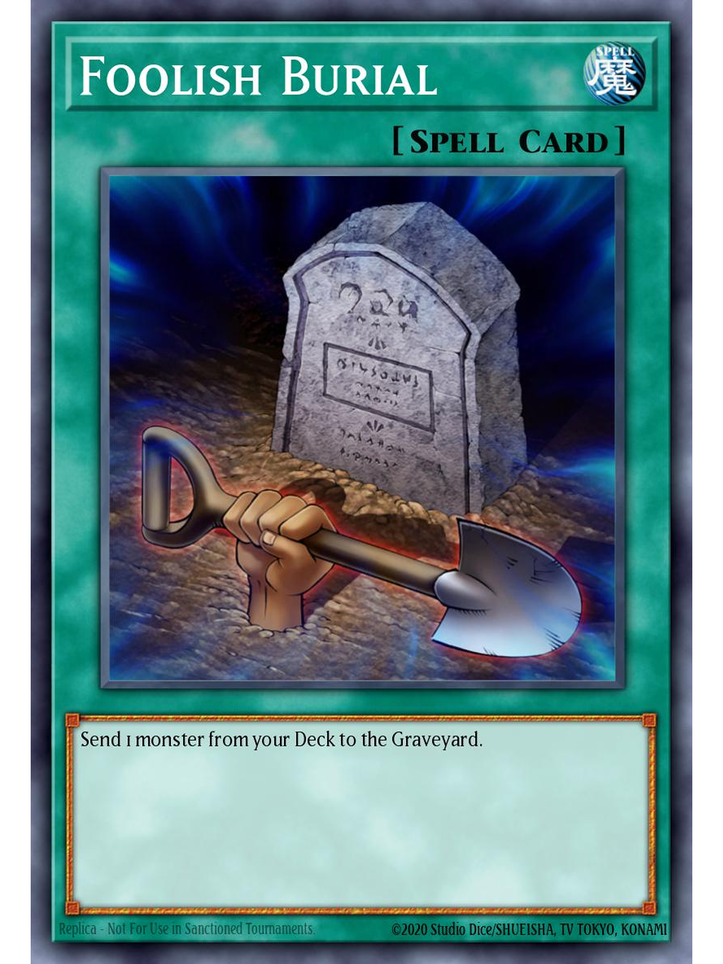 Foolish Burial - SBC2-ENE21 - Common 1st Edition 1