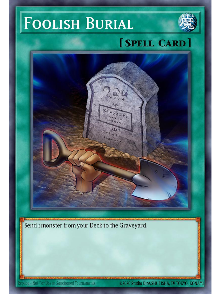 Foolish Burial - SBC2-ENE21 - Common 1st Edition 1