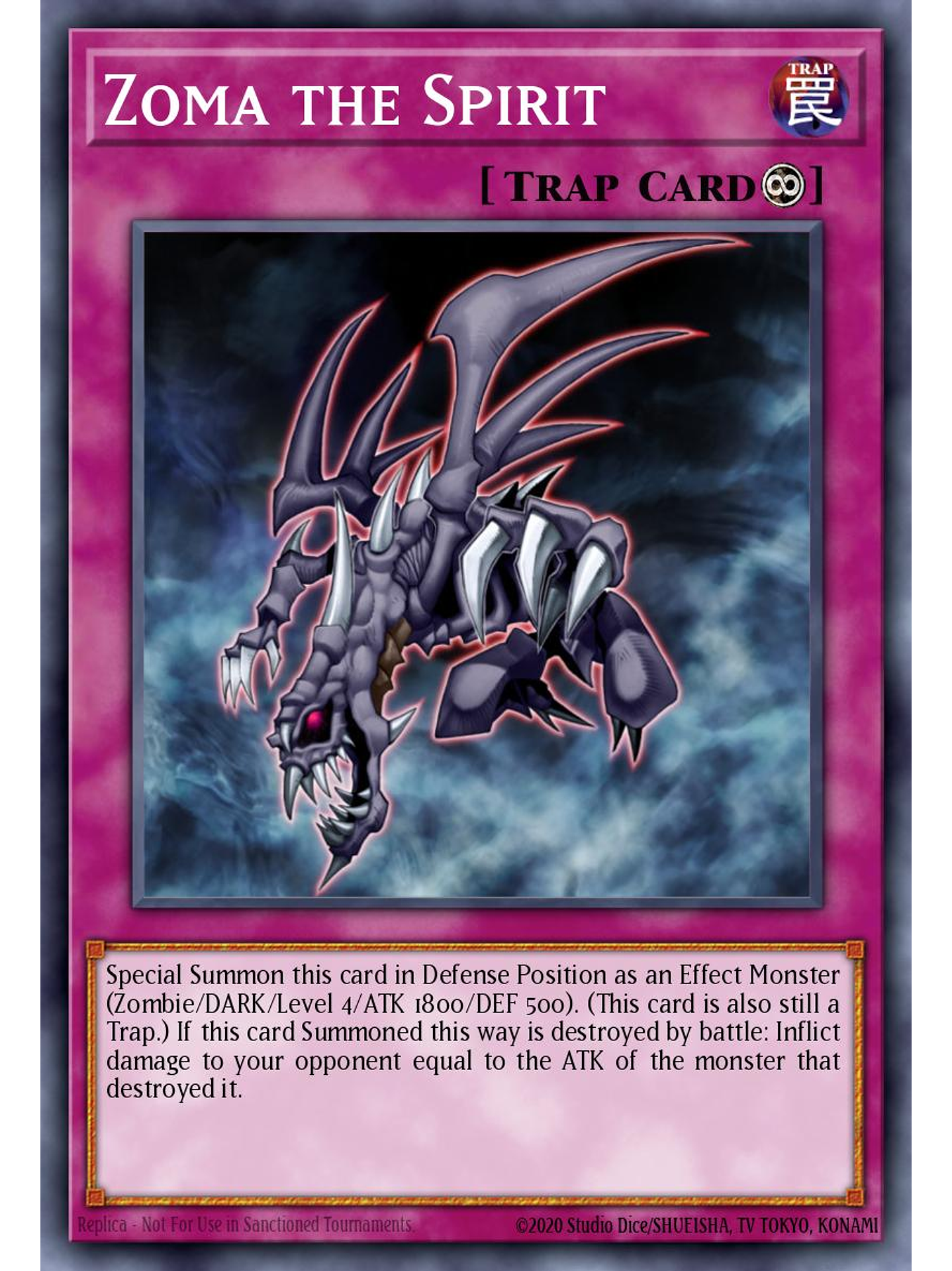 Zoma the Spirit - SBC2-ENE24 - Common 1st Edition 1