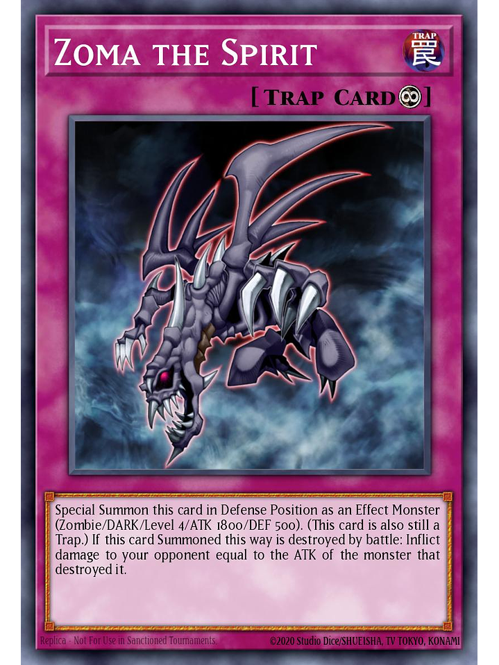 Zoma the Spirit - SBC2-ENE24 - Common 1st Edition 1