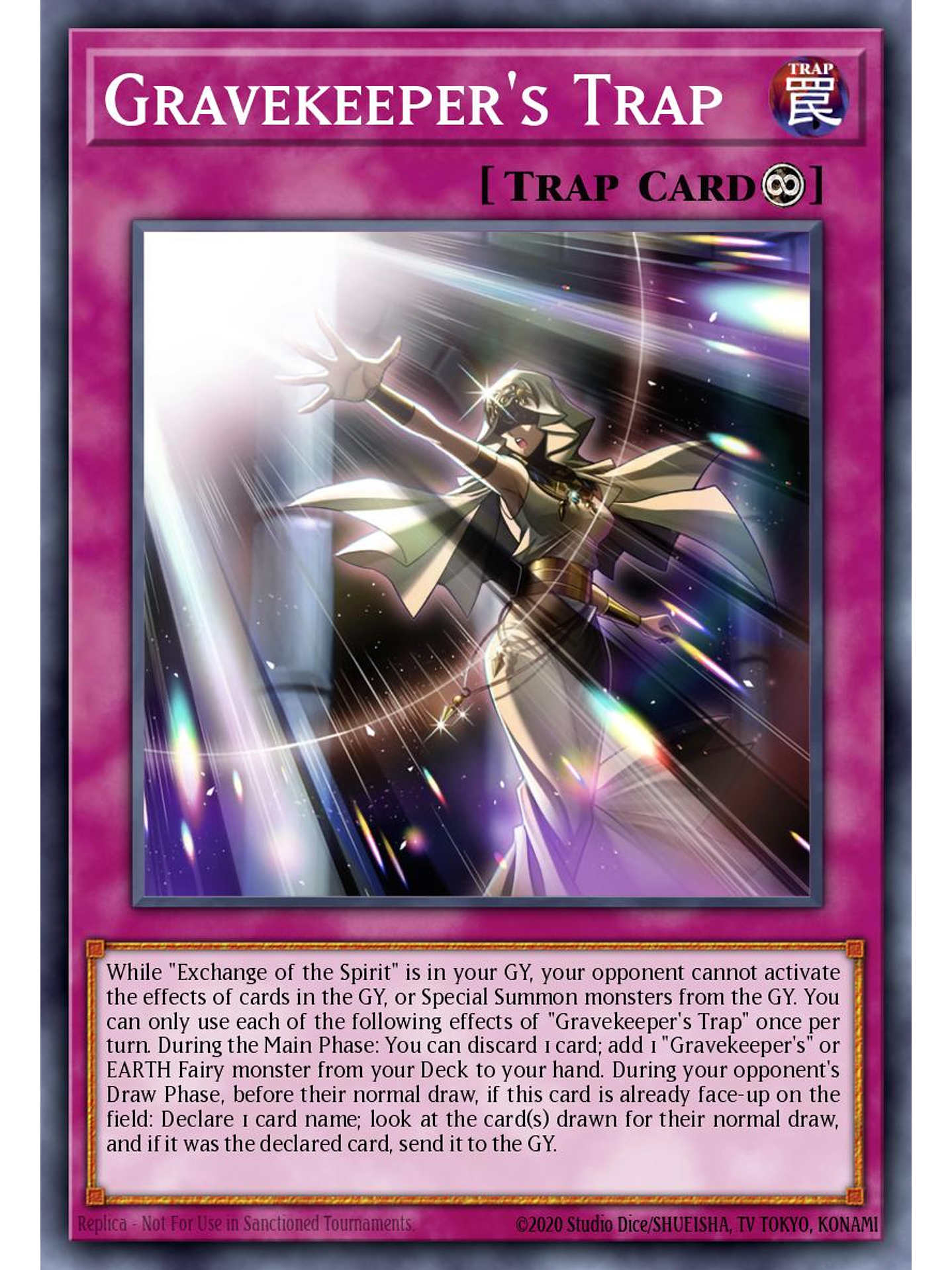 Gravekeeper's Trap - SBC2-ENF18 - Common 1st Edition 1