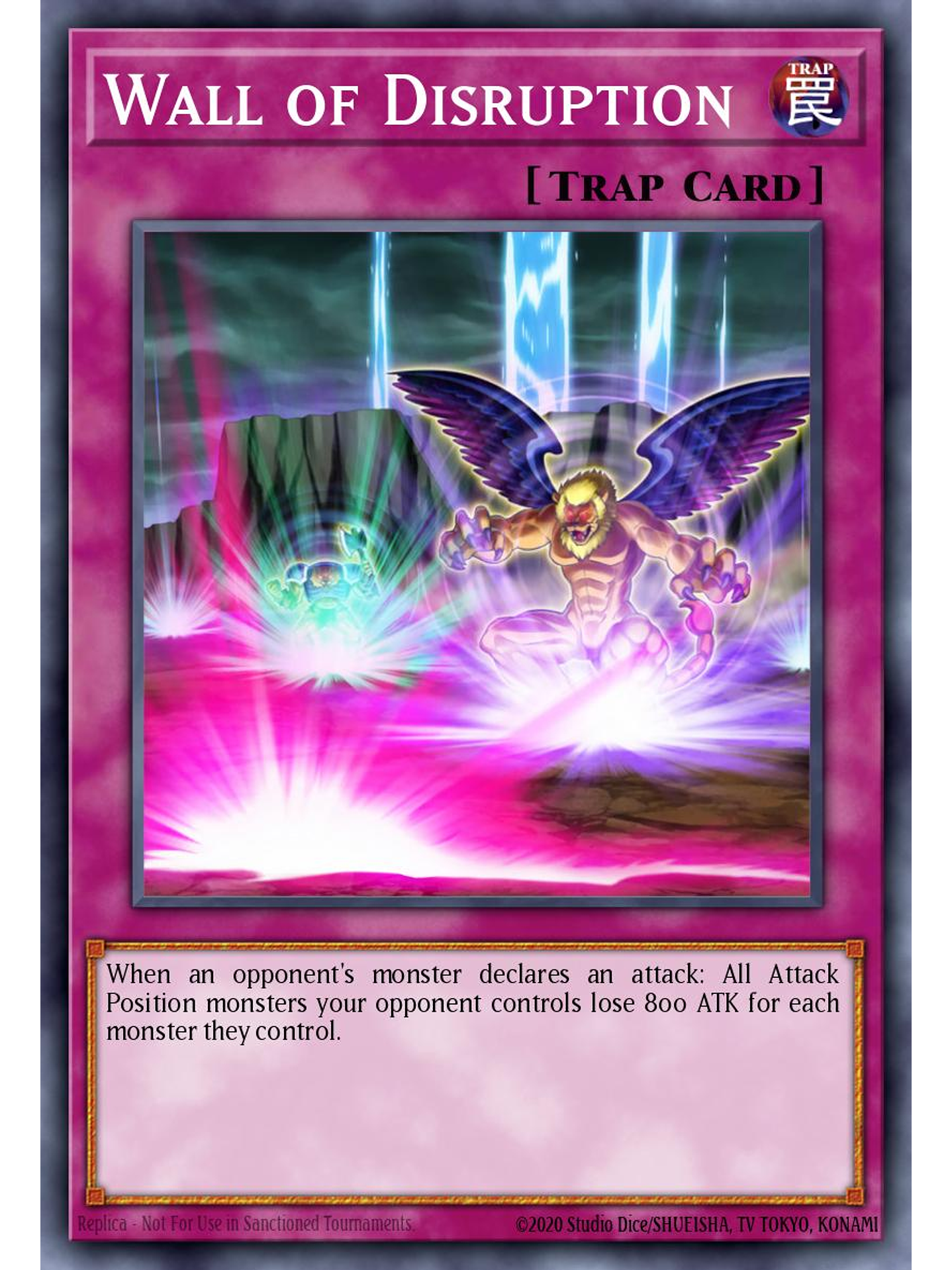 Wall of Disruption - SBC2-ENF19 - Common 1st Edition 1