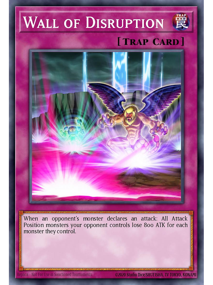 Wall of Disruption - SBC2-ENF19 - Common 1st Edition 1