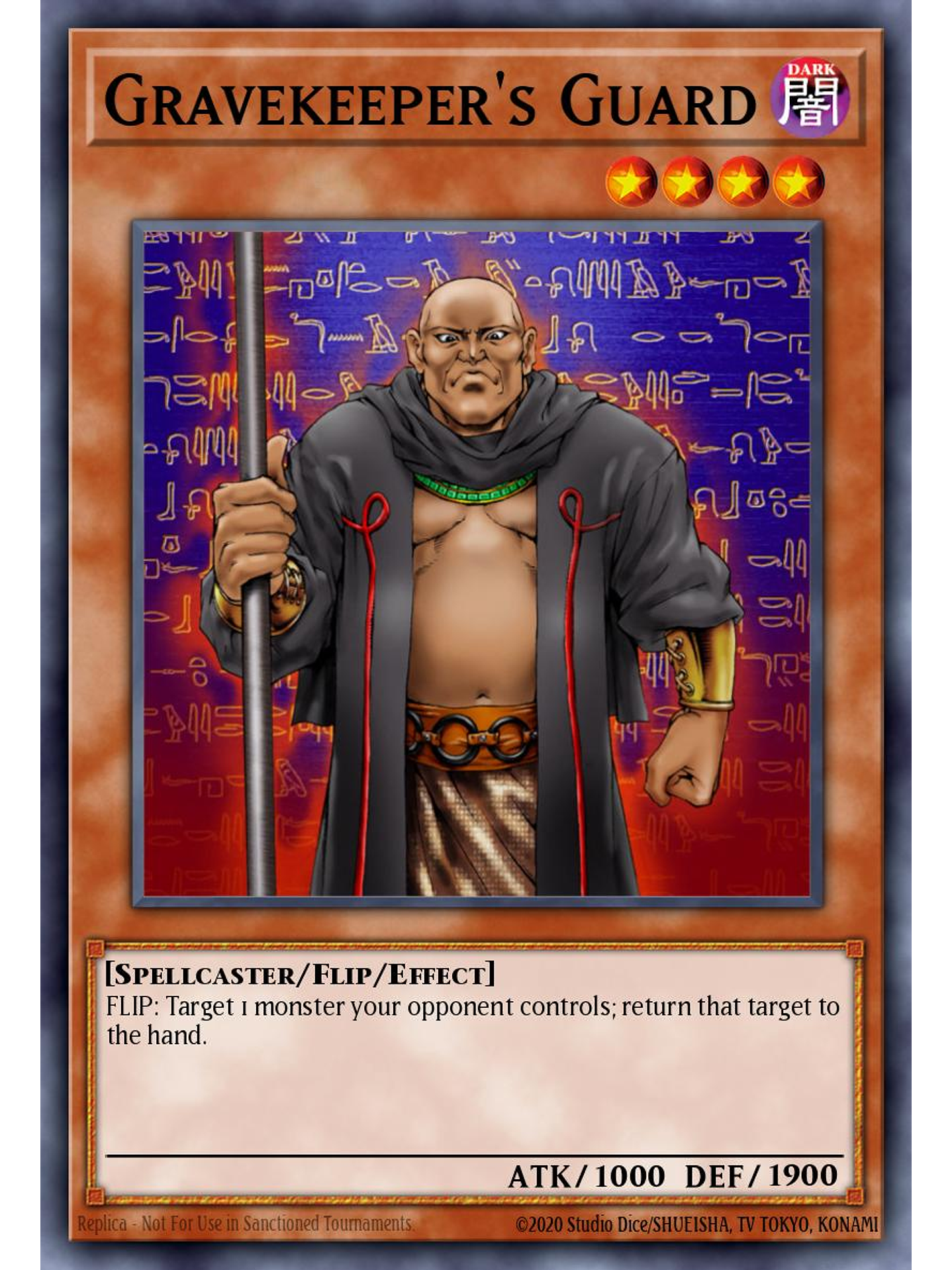 Gravekeeper's Guard - SBC2-ENG04 - Common 1st Edition 1