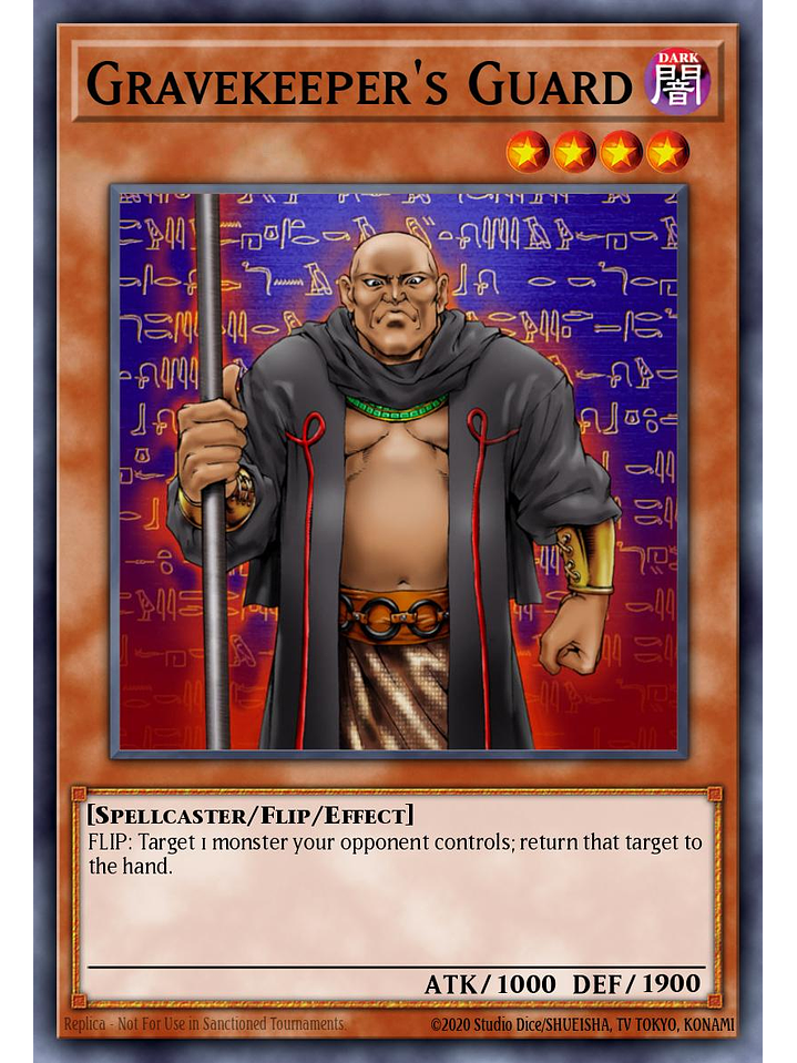 Gravekeeper's Guard - SBC2-ENG04 - Common 1st Edition 1